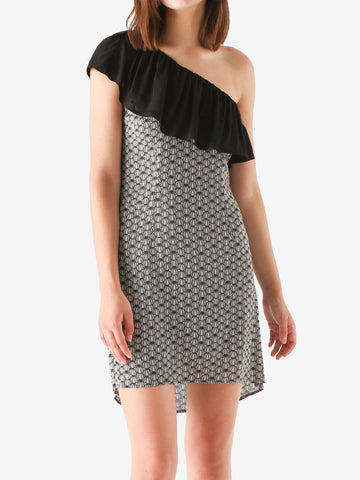 Caroline One Shoulder Mini Dress - Shopmossrose